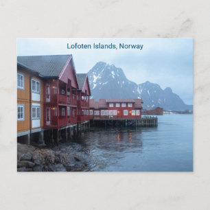 Lofoten-Inseln, Norwegen, Postkarte