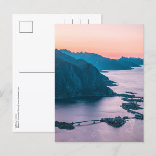 Lofoten Inseln Norwegen Postkarte