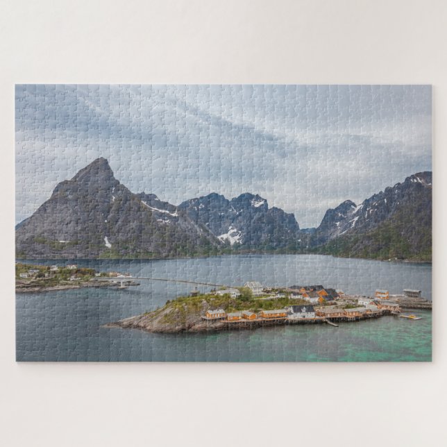 Lofoten Inseln Norwegen Puzzle (Horizontal)
