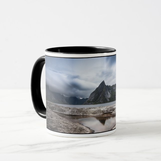 Lofoten Inseln Norwegen Tasse (Vorderseite Links)