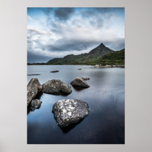 Lofoten Landscape Norway Poster