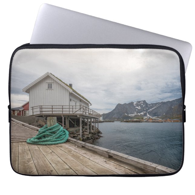 Lofoten Norwegen Laptopschutzhülle (Vorderseite)