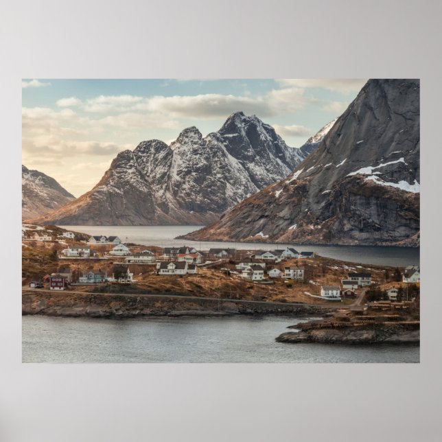 Lofoten Norwegen Poster (Vorne)