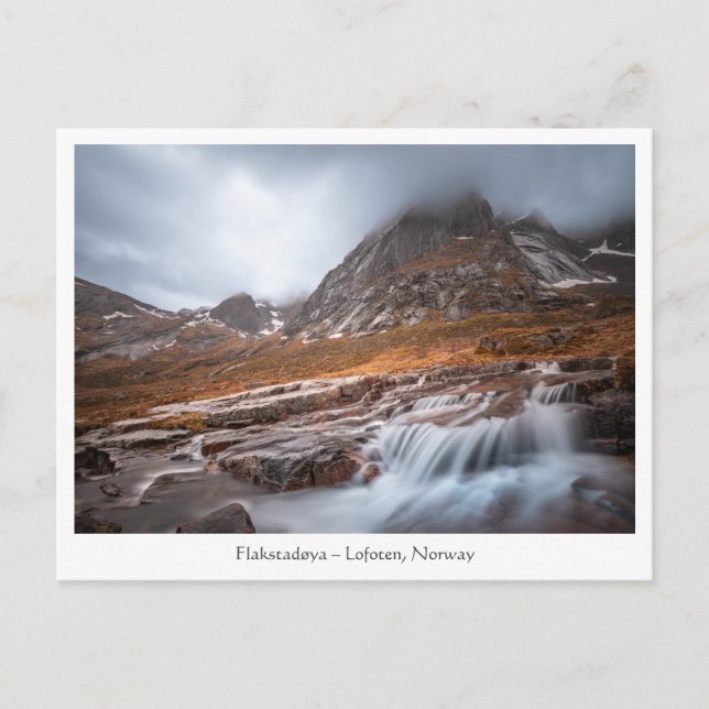 Lofoten Norwegen Postkarte (Vorderseite)