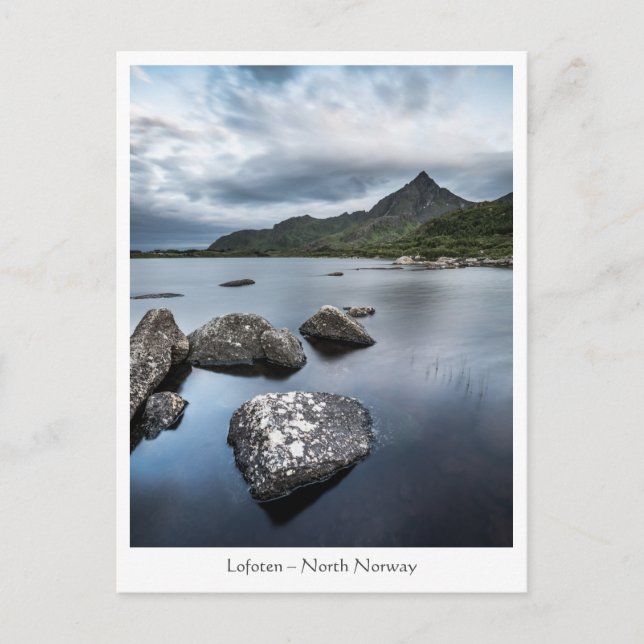 Lofoten Norwegen Postkarte (Vorderseite)
