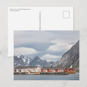Lofoten Norwegen Postkarte