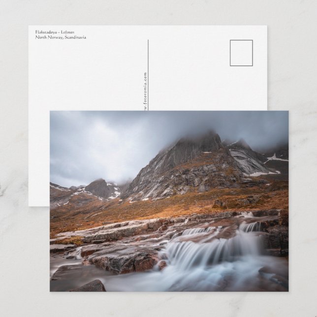 Lofoten Norwegen Postkarte (Vorne/Hinten)