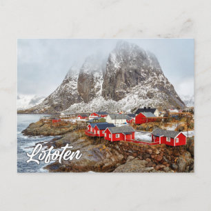 Lofoten, Norwegen Postkarte