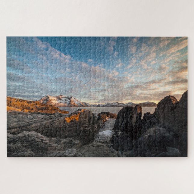 Lofoten Norwegen Puzzle (Horizontal)