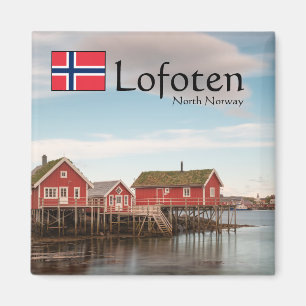 Lofoten Norwegen Souvenir Magnet