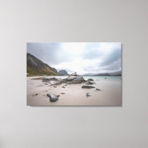 Lofoten Ramberg Beach Leinwanddruck