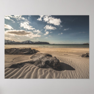Lofoten Sand Beach Poster