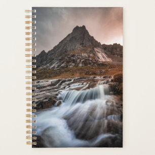 Lofoten Wasserfall Landschaftliches Foto Planer
