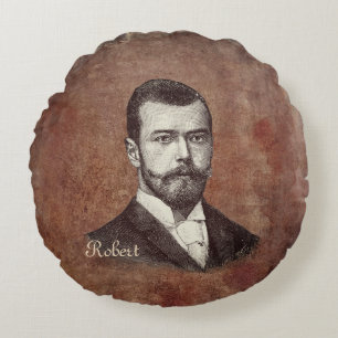 Loft Industrie Doppelgängerbike Rundes Kissen