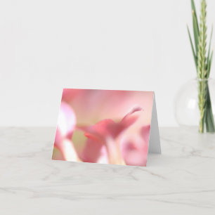 Loft Soft Pink Danke Karte