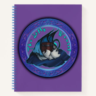 Lofty Weasel Spiral Notebook (Lila) Notizbuch