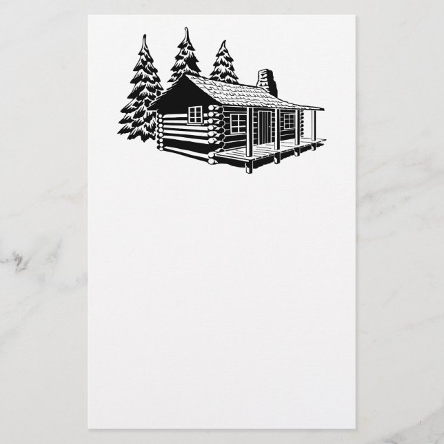 LOG CABIN BRIEFPAPIER (Vorderseite)