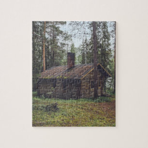 LOG CABIN PUZZZEN PUZZLE
