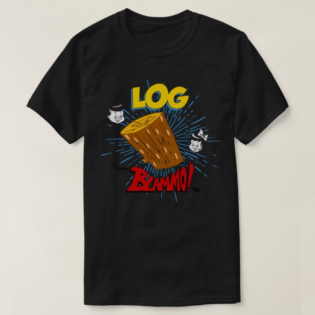 Log  Inspired by Ren And Stimpy Classic T-Shirt (Design vorne)