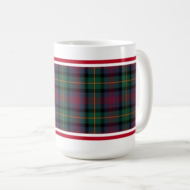 Logan Clan Tartan Tasse (VorderseiteRechts)