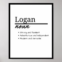 Logan, Definition Personalisierter Name Junge