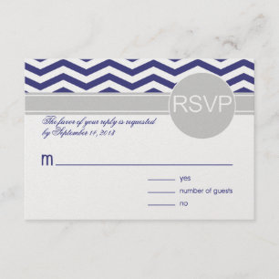 Logan & Derek UAWG Seegrau METALLIC ICE PAPIER RSVP Karte