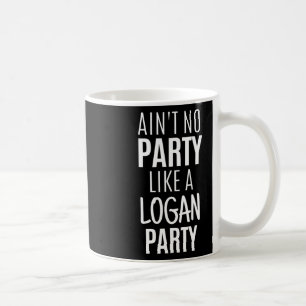 Logan Funny Personalisiert Name Party Geburtstag C Kaffeetasse