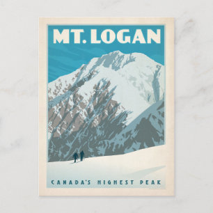 Logan, Kanada Postkarte