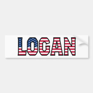 Logan Name Vorname USA Aufkleber Sticker Auto Autoaufkleber