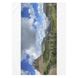 Logan Pass Panorama - Glacier National Park Tischdecke