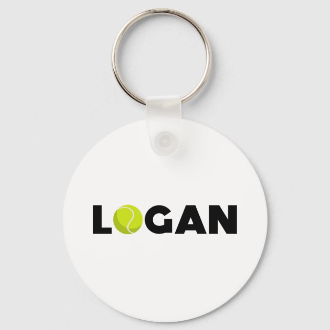 Logan Tennis Schlüsselanhänger (Vorderseite)