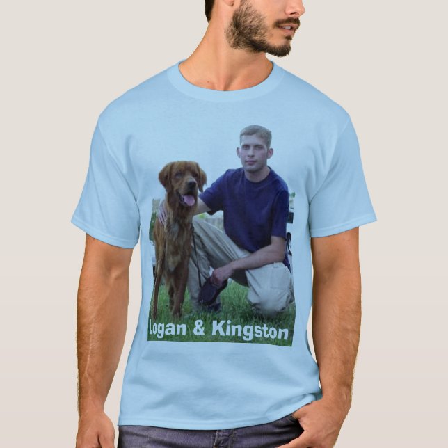 Logan u. Kingston T-Shirt (Vorderseite)