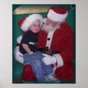 Logan und Santa Poster