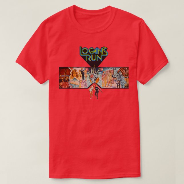 Logans Run Banner T-Shirt (Design vorne)