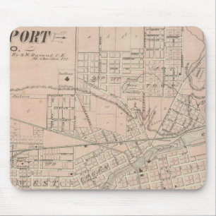 Logansport-Plan, Cass Co Mousepad