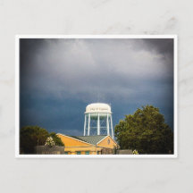 Loganville GA Wasserturm & Friedhof | Dramatisch S