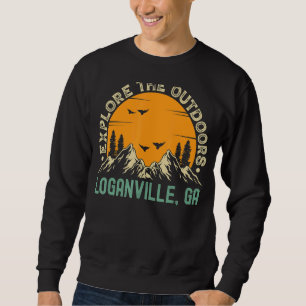 Loganville Georgia Entdecken Sie die Natur Sweatshirt