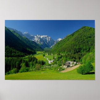 Logarska dolina Slowenien Poster