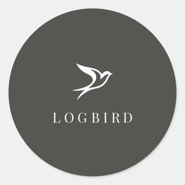 LOGBIRD — Aufkleber (Vorderseite)