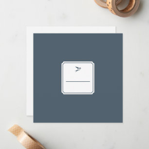 LOGBIRD — Reise-Logbuchkarte (Marine) Mitteilungskarte