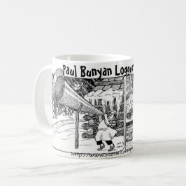 "Logger Breakfast, Paul Bunyan style" Tasse