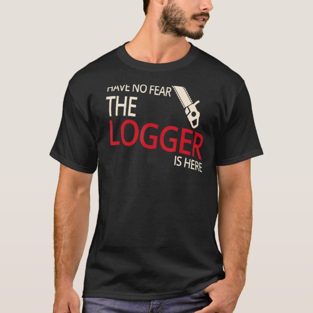 Logger Estimated Arborist Logger Tree Trimmer T-Shirt (Vorderseite)