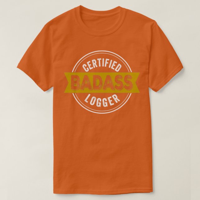 Logger Funny Gift Idee T-Shirt (Design vorne)