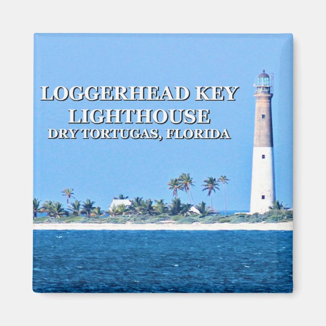 Loggerhead Key Lighthouse, Florida Magnet (Vorne)