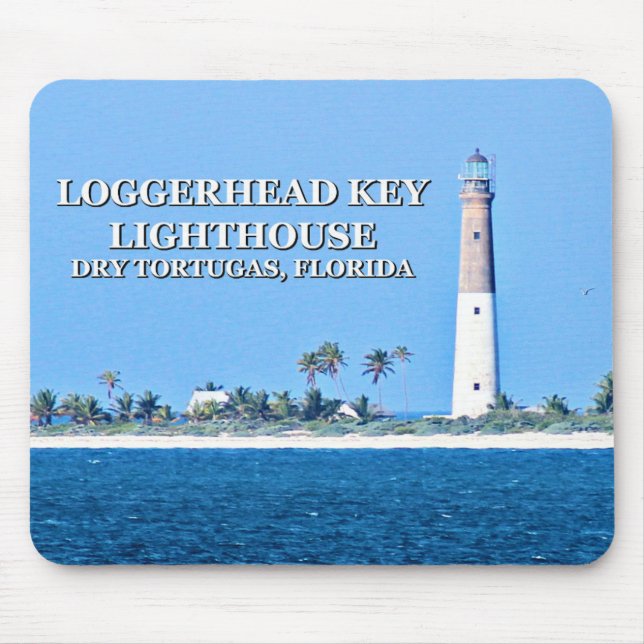 Loggerhead Key Lighthouse, Florida Mousepad (Vorne)