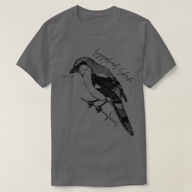 Loggerhead Shrike bird T-Shirt (Design vorne)