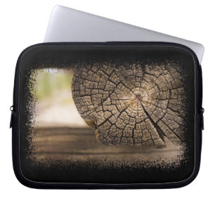 Loghubtexturen Laptop Bag Laptopschutzhülle