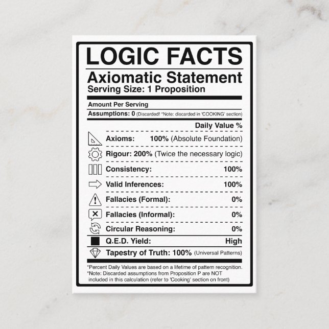 LOGIC_FACTS VISITENKARTE (Vorderseite)