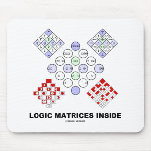 Logic-Matrices Inside (Boolean Logic) Mousepad