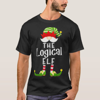 Logical Elf Group Christmas Funny Pajama Party T-Shirt